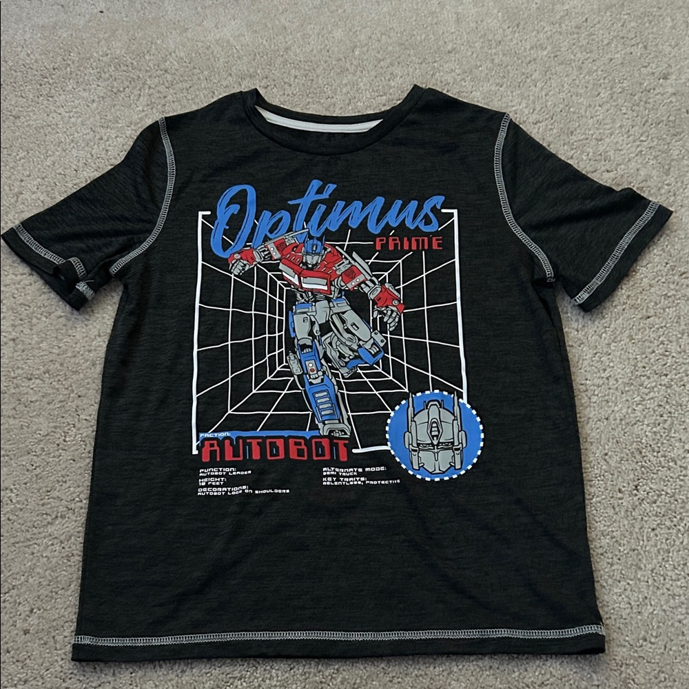 Jumping Beans Optimus Prime Graphic Tee - Black and Blue